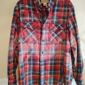 Duluth Trading Company Women's Plaid long-sleeve shirt Size M